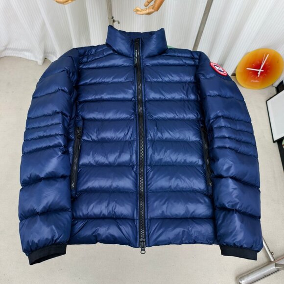 Canada Goose Navy Blue Men Puffer Jacket - Picture 1 of 8